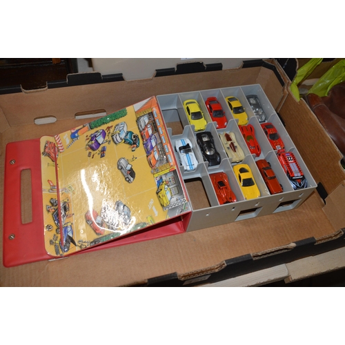 126 - Case of toy cars