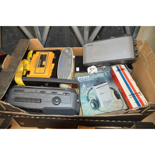 159 - Box of radios