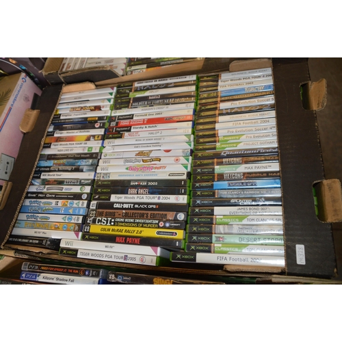 182 - Box of console games