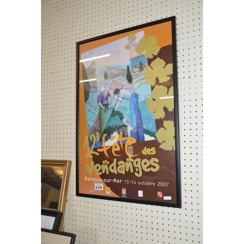 429 - Framed french poster