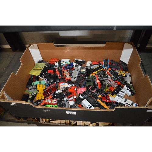 439 - Box of toy cars