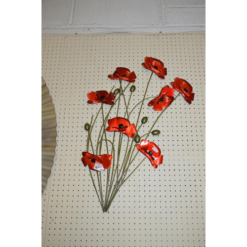 450 - Poppy wall art