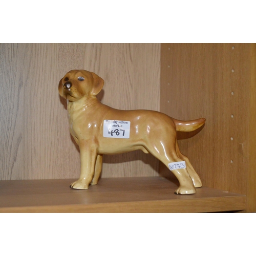 487 - Dog ornament