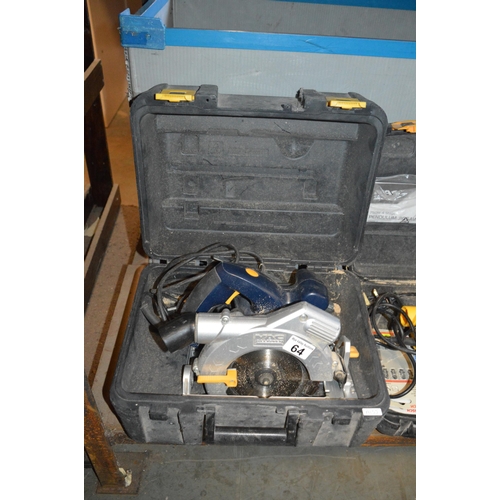 64 - Cased power saw