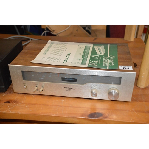 64 - Rotel radio tuner