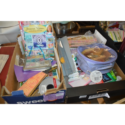 160 - 2 boxes of art/craft items