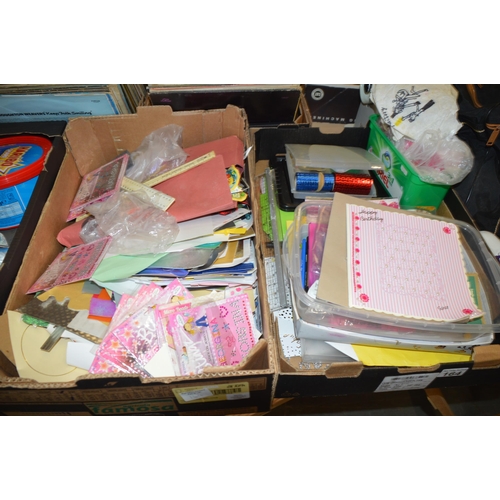 164 - 2 boxes of art/craft items