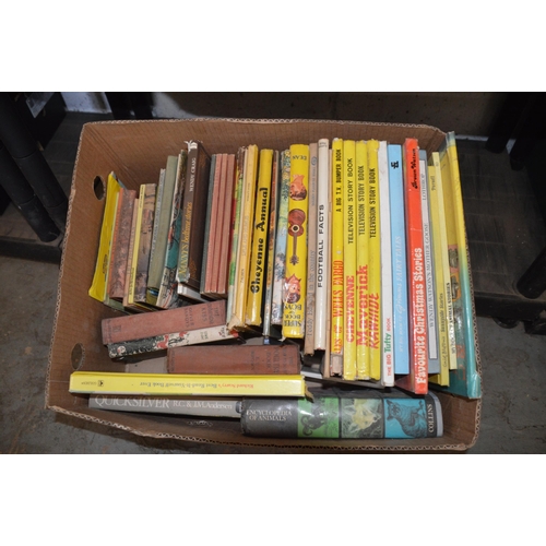 Box of vintage kids books