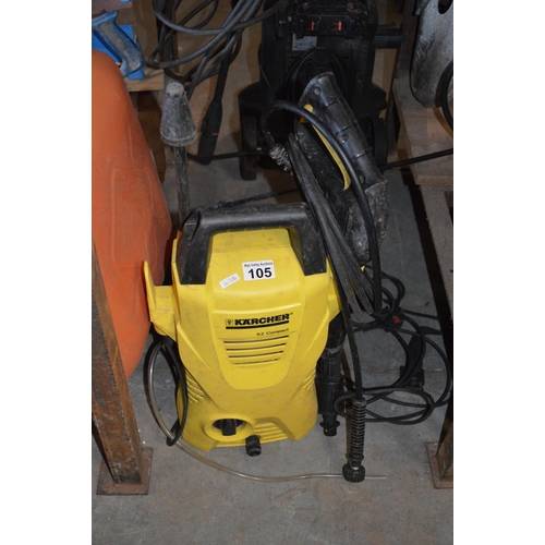 105 - Karcher pressure washer