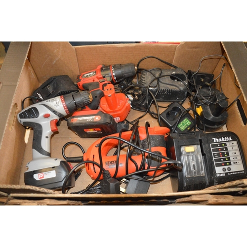 126 - Box of power tools