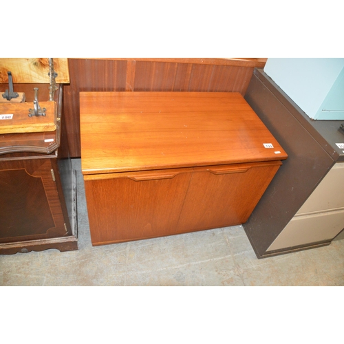 199 - Teak cabinet