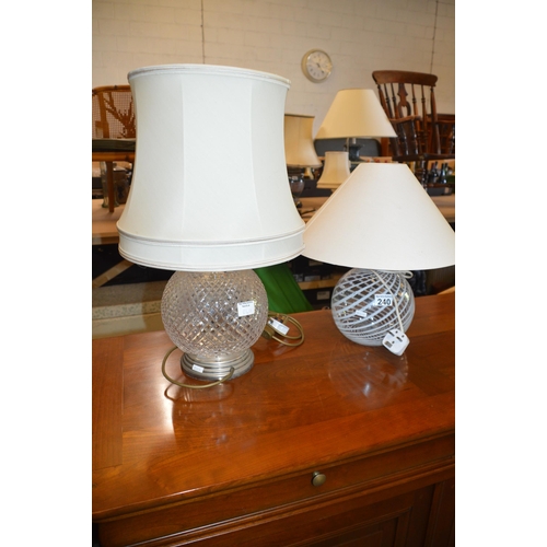 240 - 2 table lamps