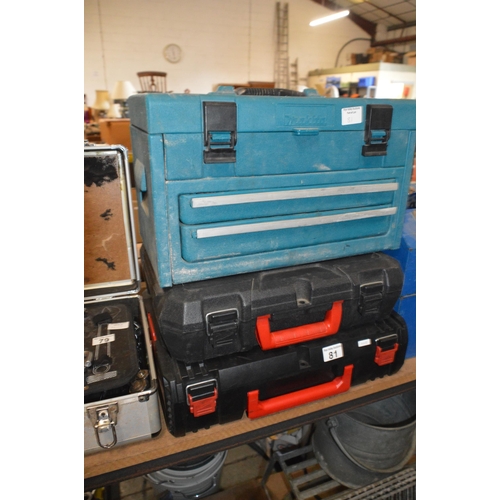 81 - 3 toolboxes