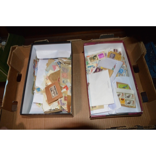 2 boxes of stamps