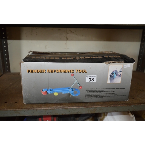 38 - Boxed car bodywork tool