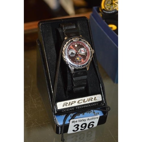 396 - Boxed Ripcurl watch