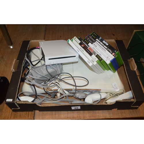 48 - Nintendo Wii console etc