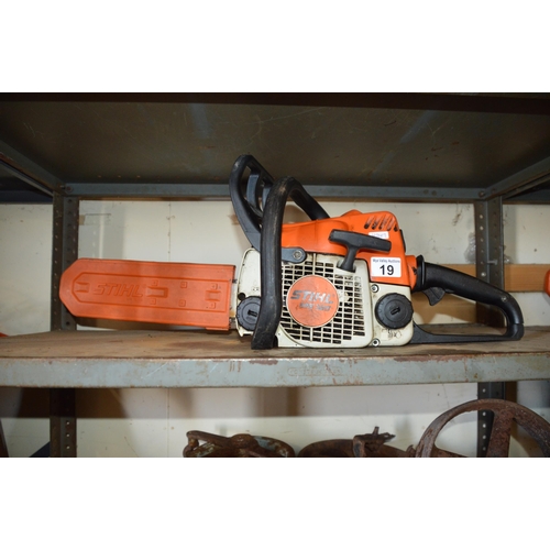 19 - Stihl chainsaw