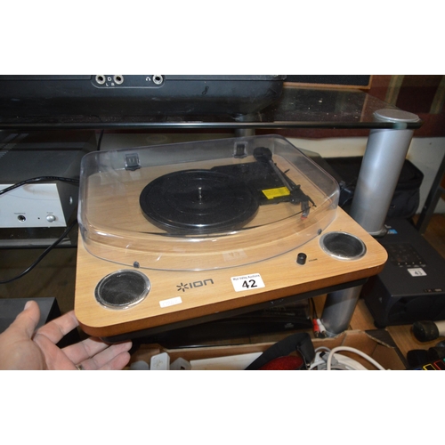 42 - ION record turntable