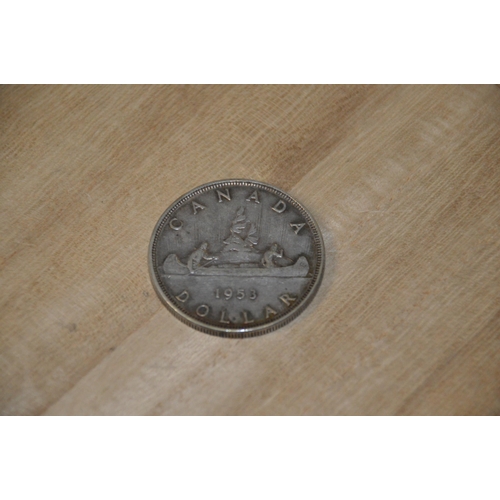 446 - Coin - 1953 Canada dollar