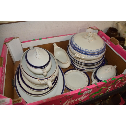 354 - box of china