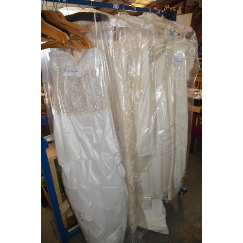 217 - 5 new wedding dresses