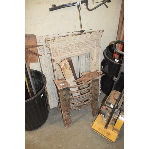 3 - 3 cast iron fireplaces