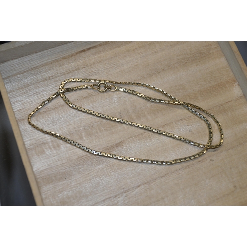 356 - 9ct gold chain