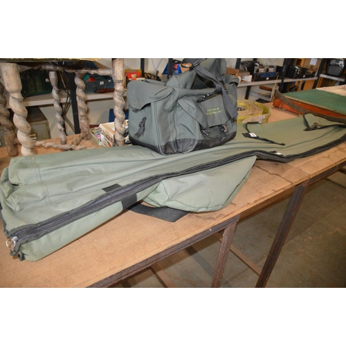 65 - 2 x anglers bags