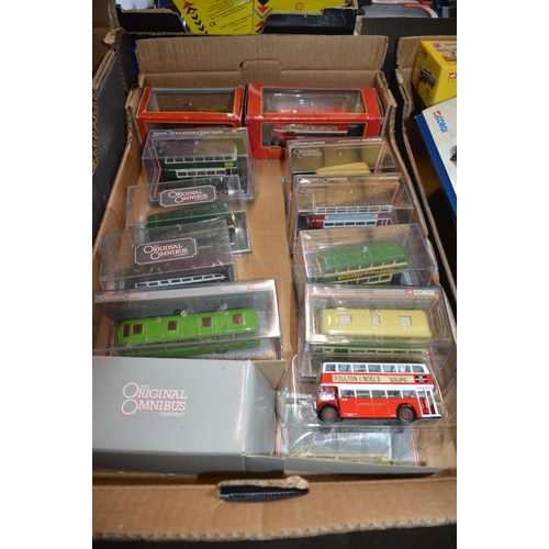 90 - qty of boxed diecast model buses