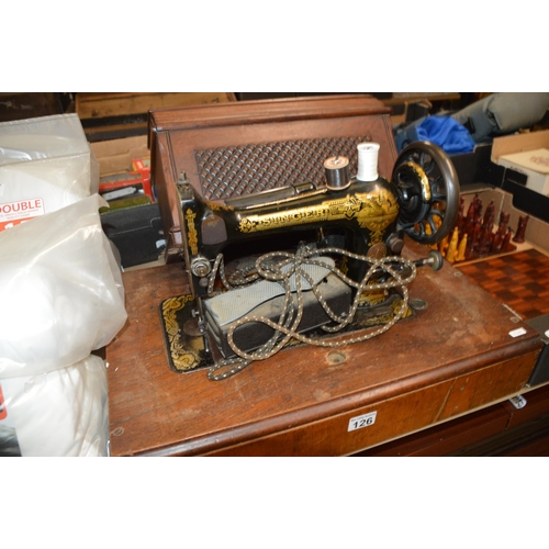 126 - singer sewing machine