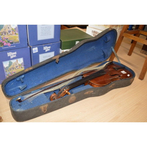 226 - cased violin