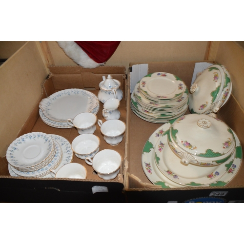 248 - 2 boxes of china