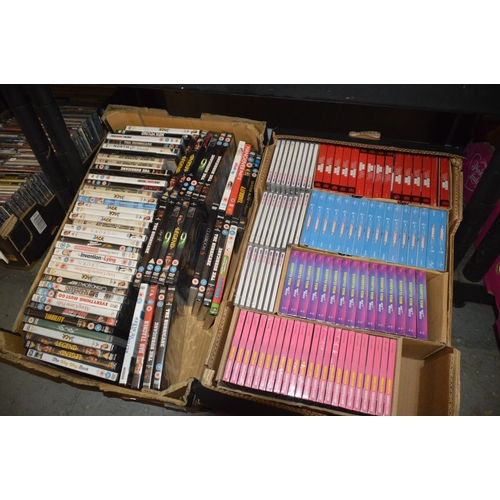 279 - 2 boxes of cds/dvds