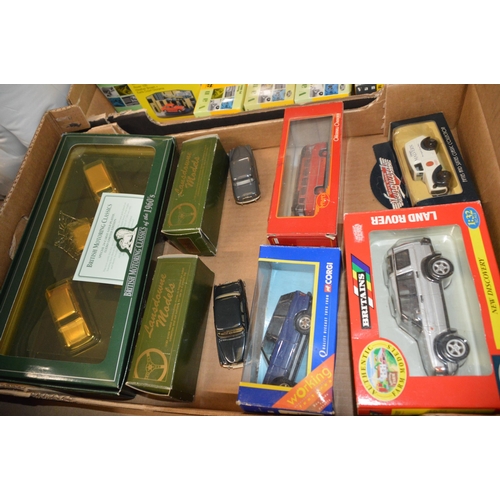 83 - box of diecast model cars