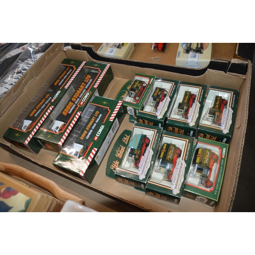 111 - box of diecast Eddie Stobart models