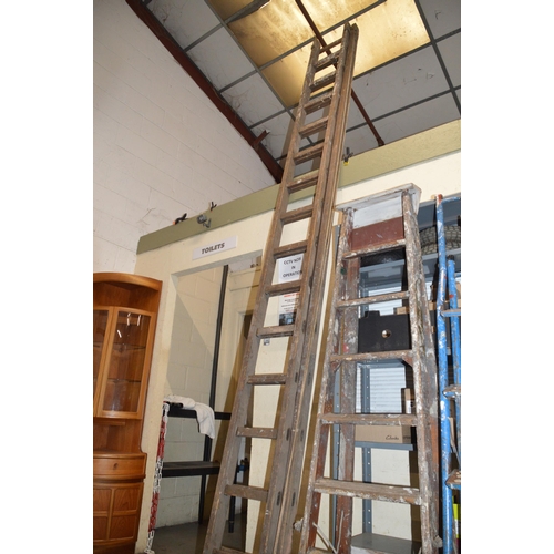 244 - wooden ladders