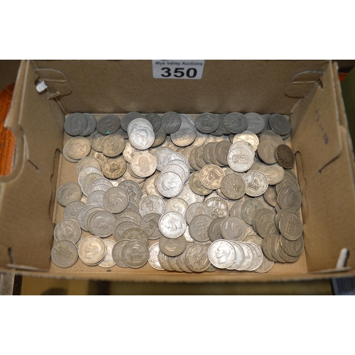 350 - qty of shilling coins