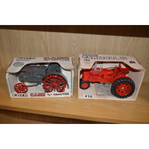 410 - 2 boxed diecast tractors