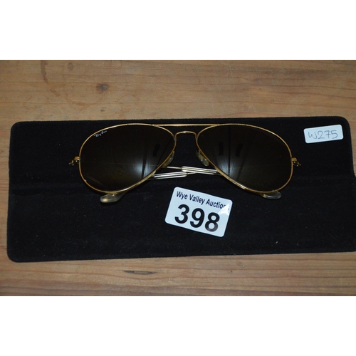 398 - pair of Rayban glasses