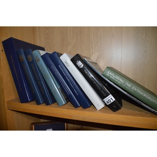 401 - collection of Rolls Royce club books