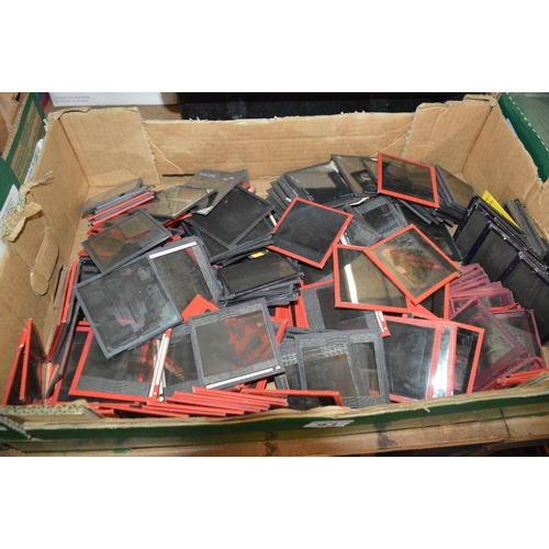 93 - box of magic lantern slides