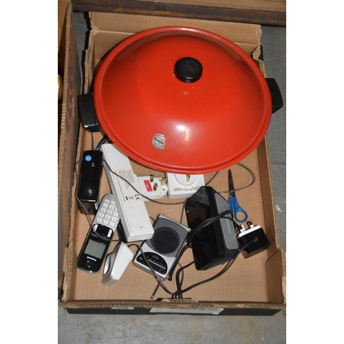 99 - box of electrical items