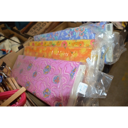 153 - 4 rolls of fabric