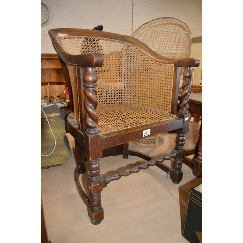 279 - bergere armchair