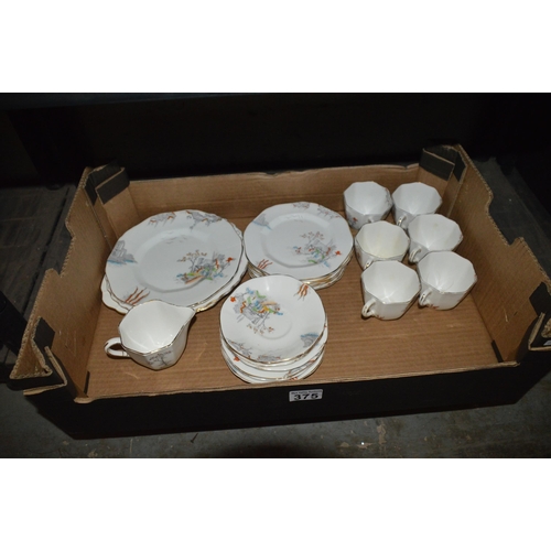 375 - box of china