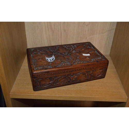 436 - camphor box