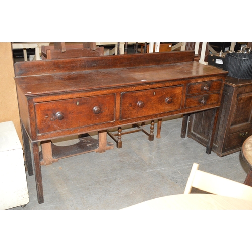 144 - oak dresser