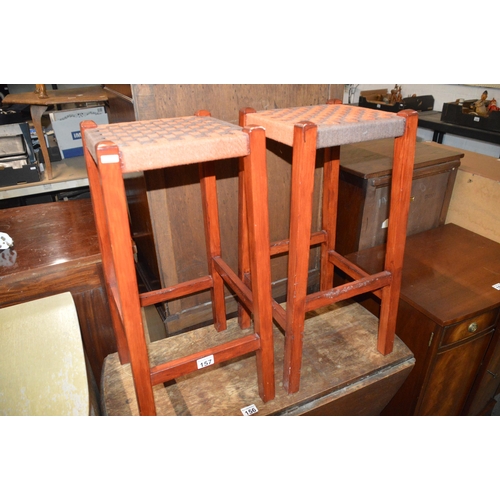 157 - pair of stools