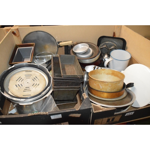 253 - 2 boxes of cookware